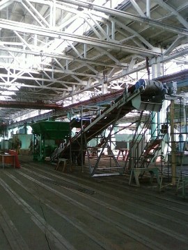 линия сепарации шлаков