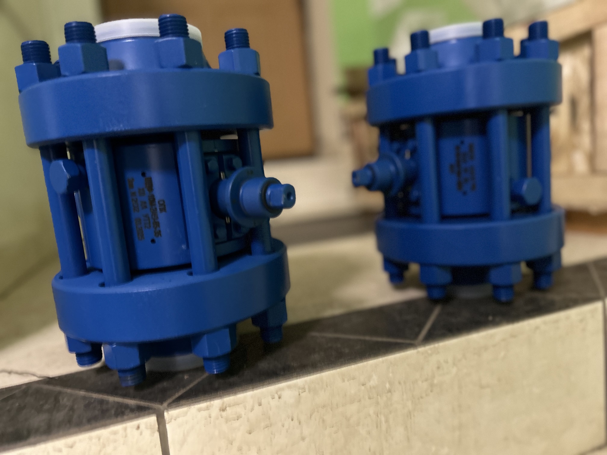 Штуцер дискретный фланцевый  ШДФ-10М-2/40  с комплектом ответных фланцев КОФ 89,5 